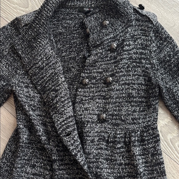 Military Style Cardigan - Picture 2 of 8